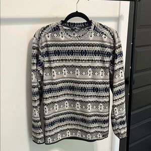 Men's Eddie Bower Sweater - Gray and Black
